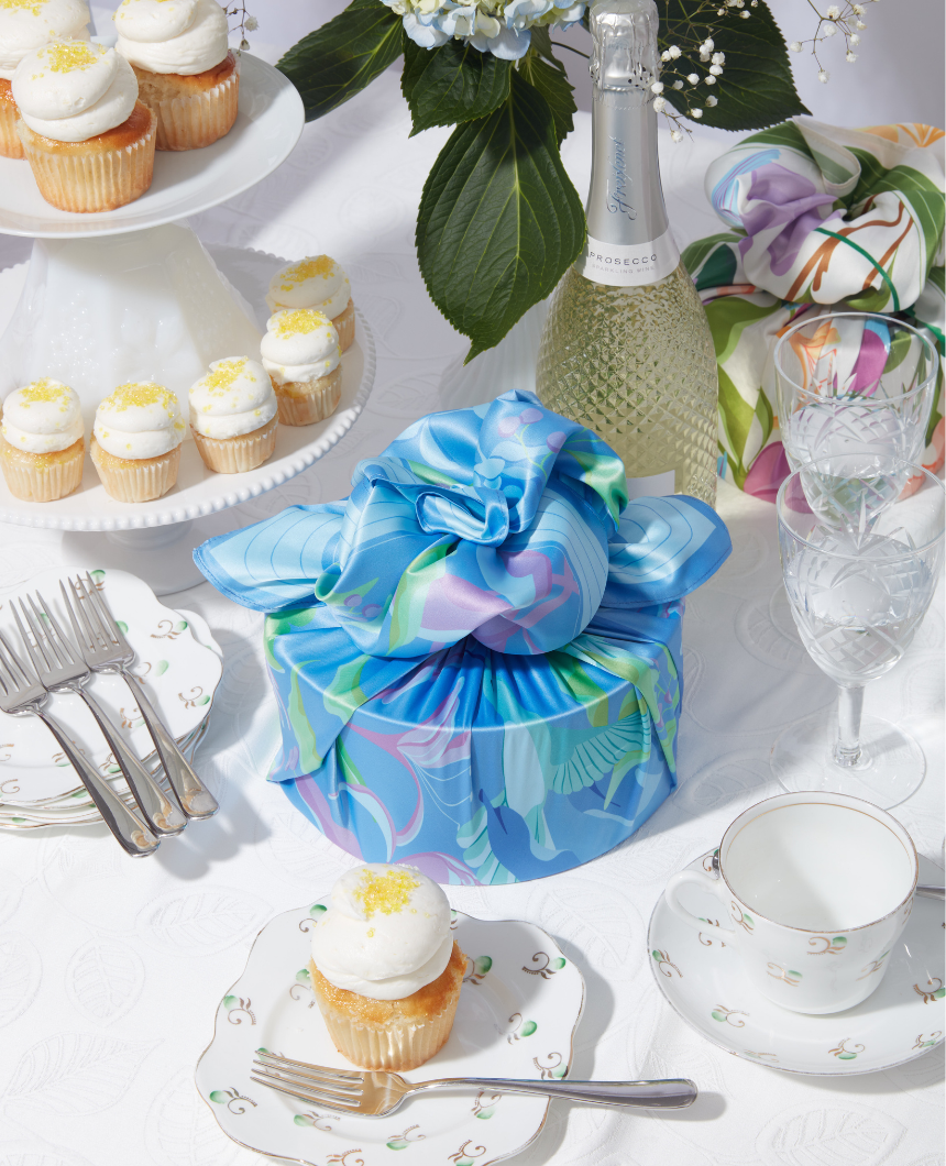 WRAPPR Gift Wrap - Vente Feuille de papier cadeau - Emballage cadeau Furoshiki par Danni Ha | 18 pouces, polyester recyclé23