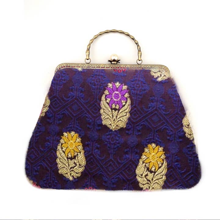 Maria Sole Rodriguez - Wholesale Clutch Bag - Women's - Bassoon Perla Medium, bag with pearl, handmade, Italy29