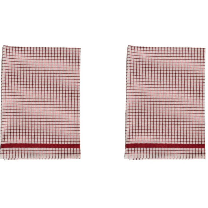 Red Poli Dri Tea Towel Red for wholesale by Dublin Gift Company