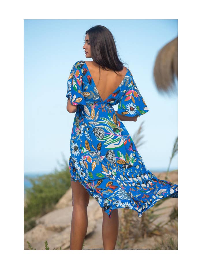 REF SUNSET AND MOON GARDEN MERMAID DRESS for wholesale on Faire