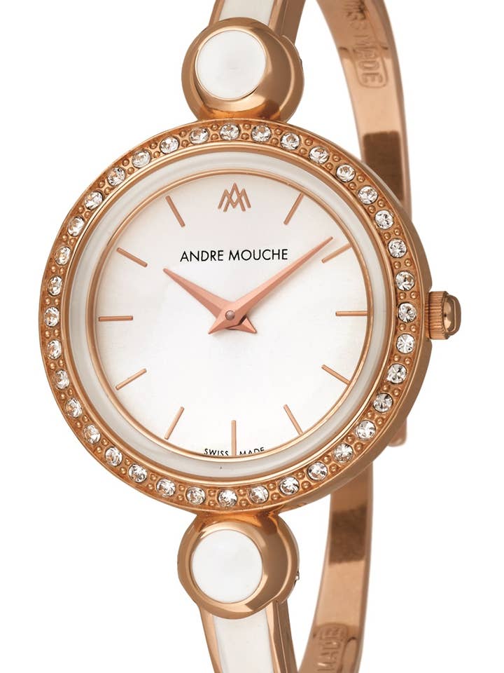 Aria Crystal Enamel Damklocka för wholesale av Andre Mouche