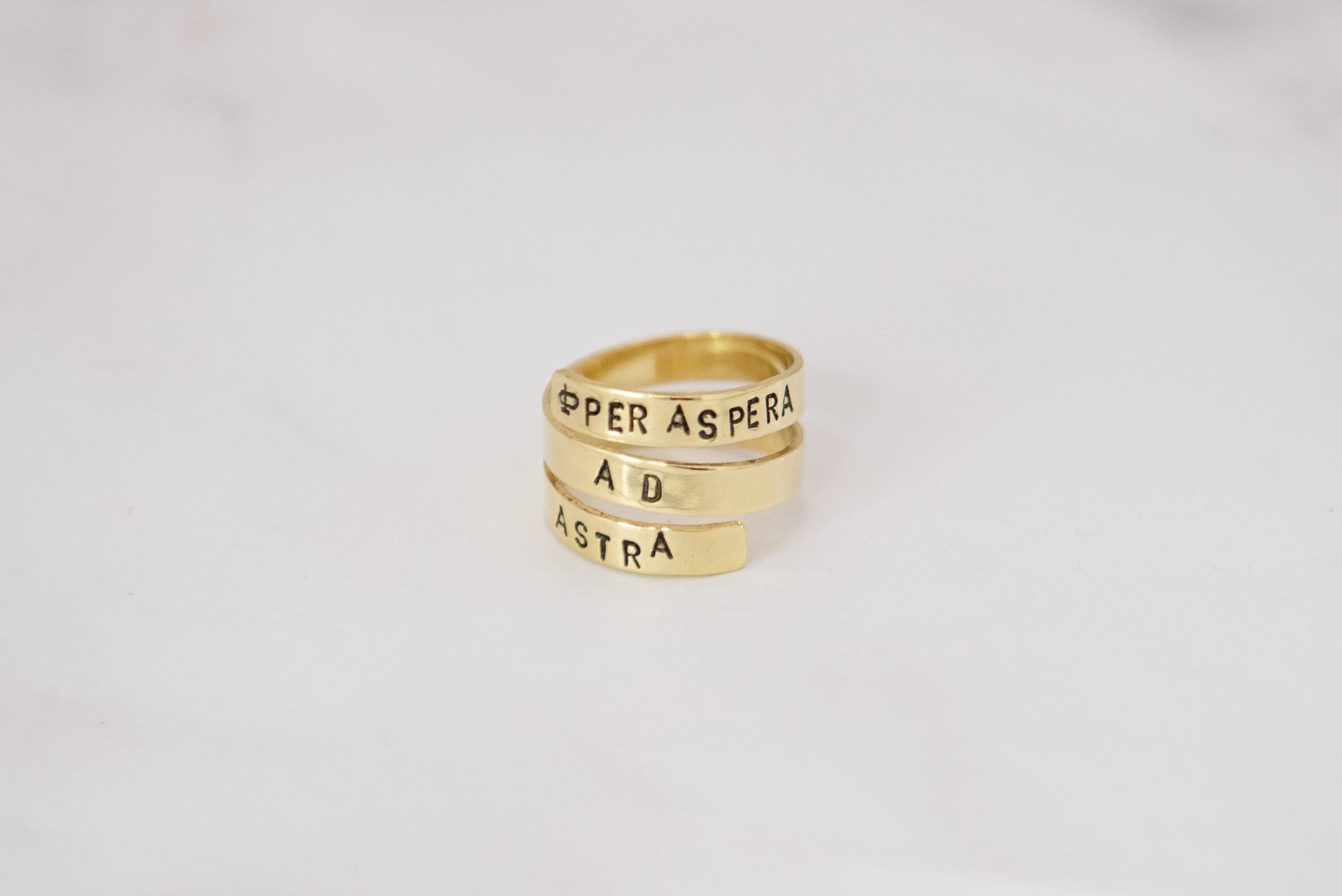 Loti jewels - Wholesale Band/Stacked Ring - ROUND BRASS RING WITH ENGRAVING18