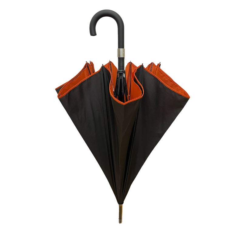 SMATI - Vente Parapluie – unisexe - Parapluie Double Toile Grand Format Cognac en PET Recyclé1