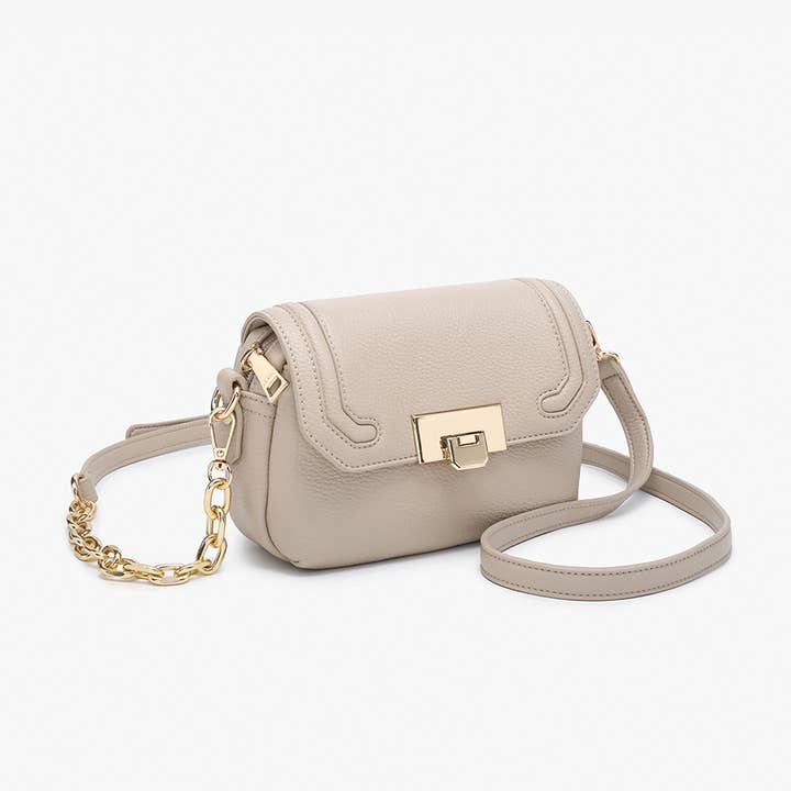 Jen & Co. - Wholesale Crossbody Bag - Women's - JN2657 Casablanca Detailed Snap Crossbody