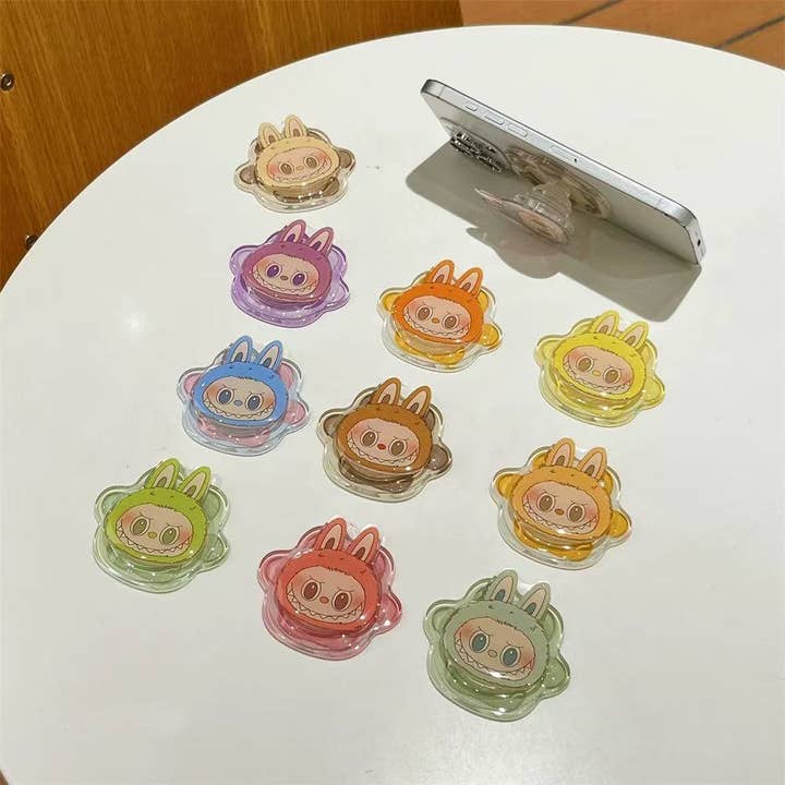 Sparkling Extras - Wholesale Phone Grip - Cute Labubu Magnetic phone Holder Grip Phone Accessory
