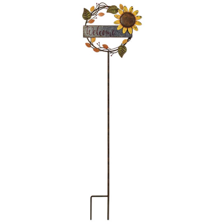 Sunset Vista Designs – wholesale Garden/lawn stake – Sunflower Stake 42"3