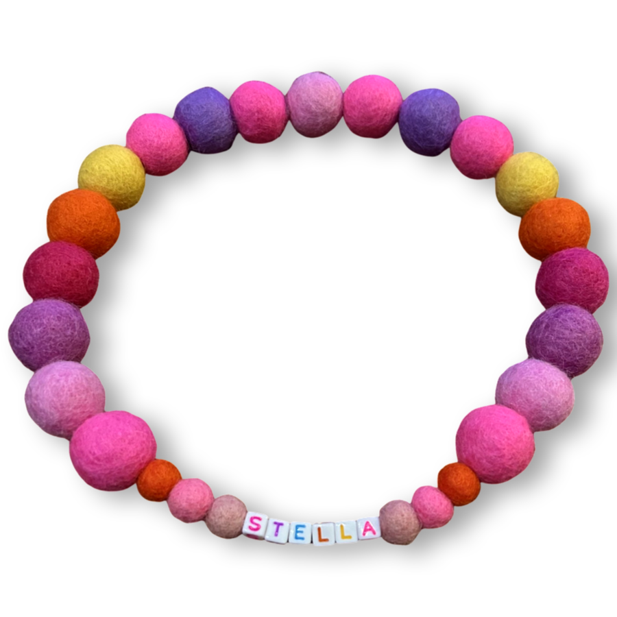 Puppies & Pom Poms - Wholesale Pet Collar - Dog - Pink - Personalised Pom Pom Dog Collar22