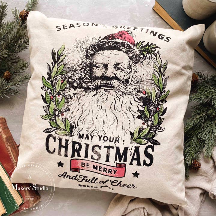 A Makers' Studio - Wholesale Stencil/Craft Die - Saint Nicholas - Mesh Stencil 12x18