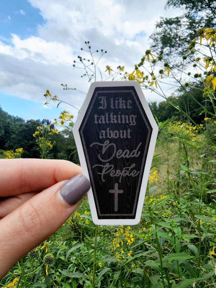 History Sticker, Historian Gift, Archivist Sticker for wholesale by The Dungeon Rose