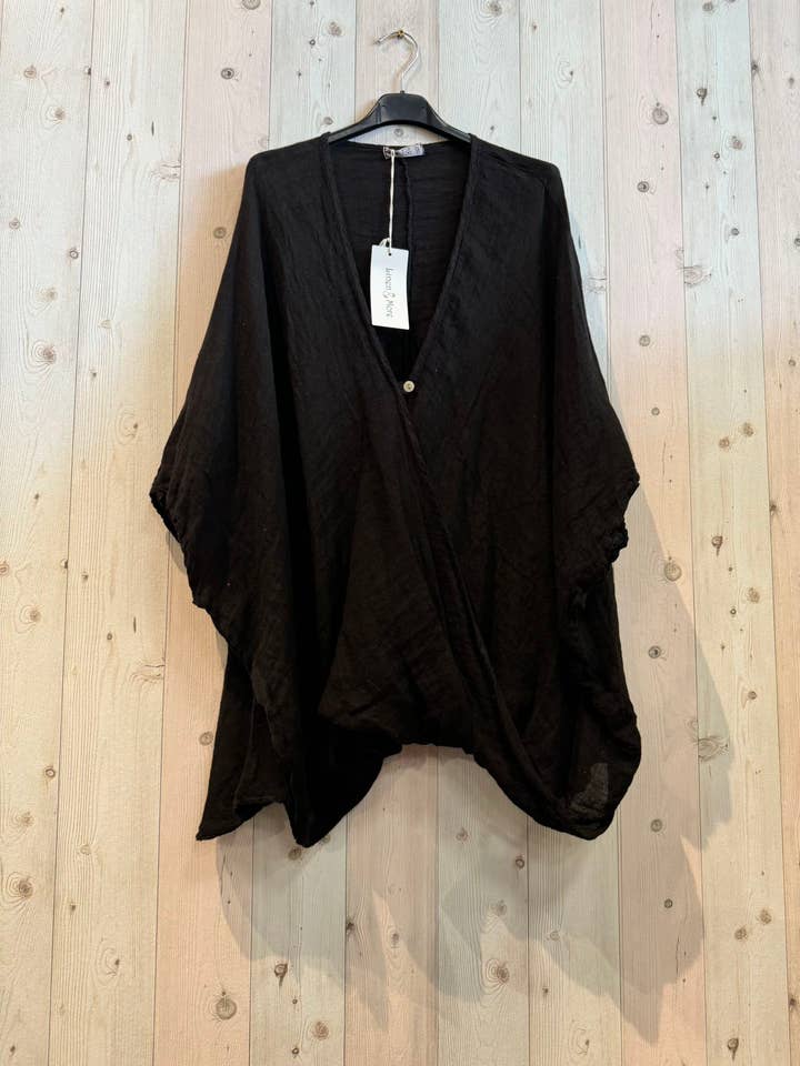 Linen & More – Engroshandel Bluse - Dame – Oversize bluse i 100 % hør8