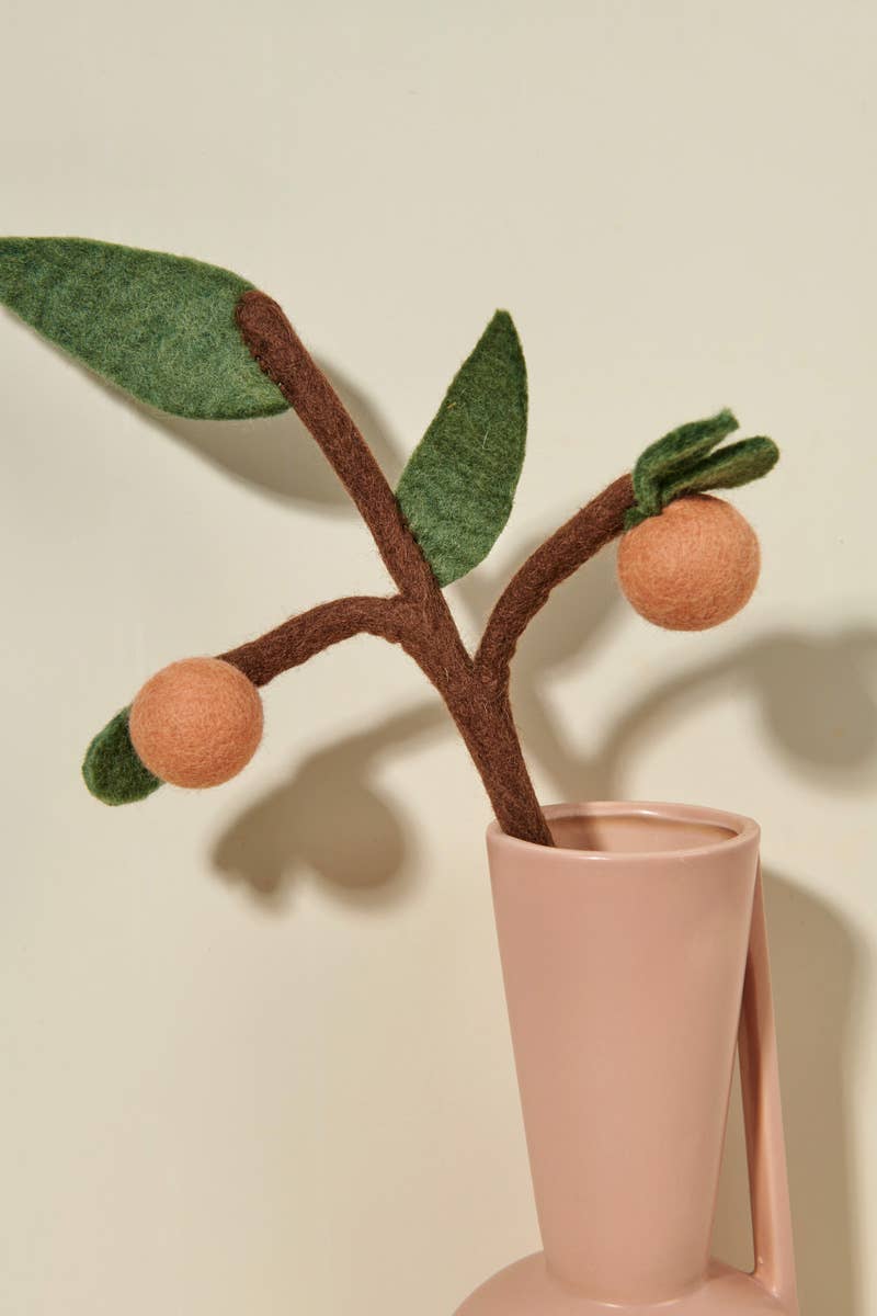 Global Goods Partners - Wholesale Artificial plant - Felt Fruit Tree Branch3