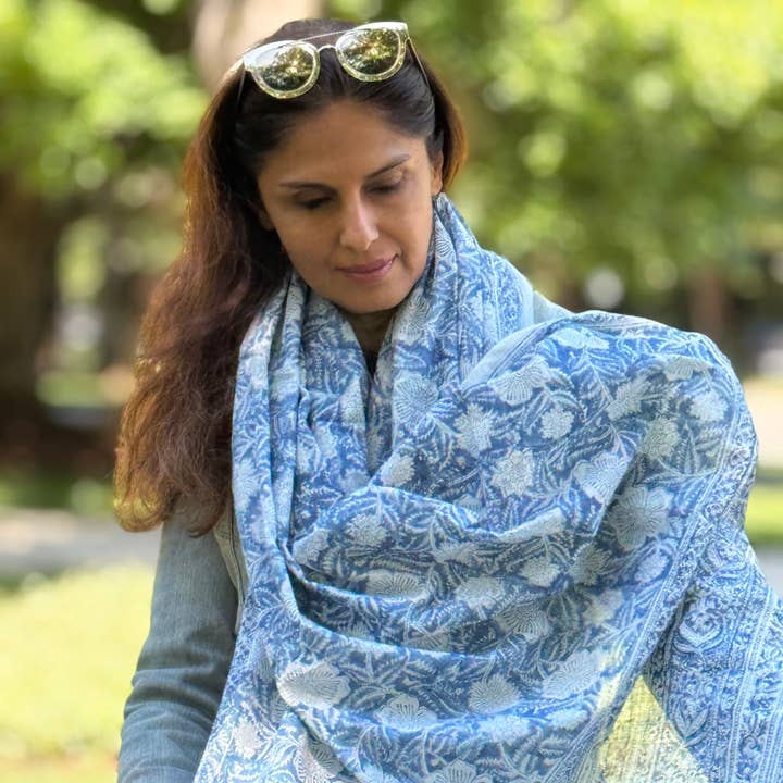 Peaceware - Venta al por mayor Bufanda - Mujer - Dupatta/Chal de Algodón Orgánico0