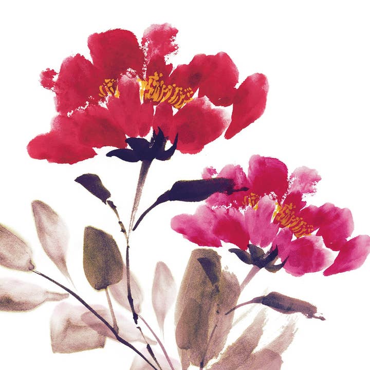 Kitchen Towels Hanami, 100% Made in Italy for wholesale by The Napking