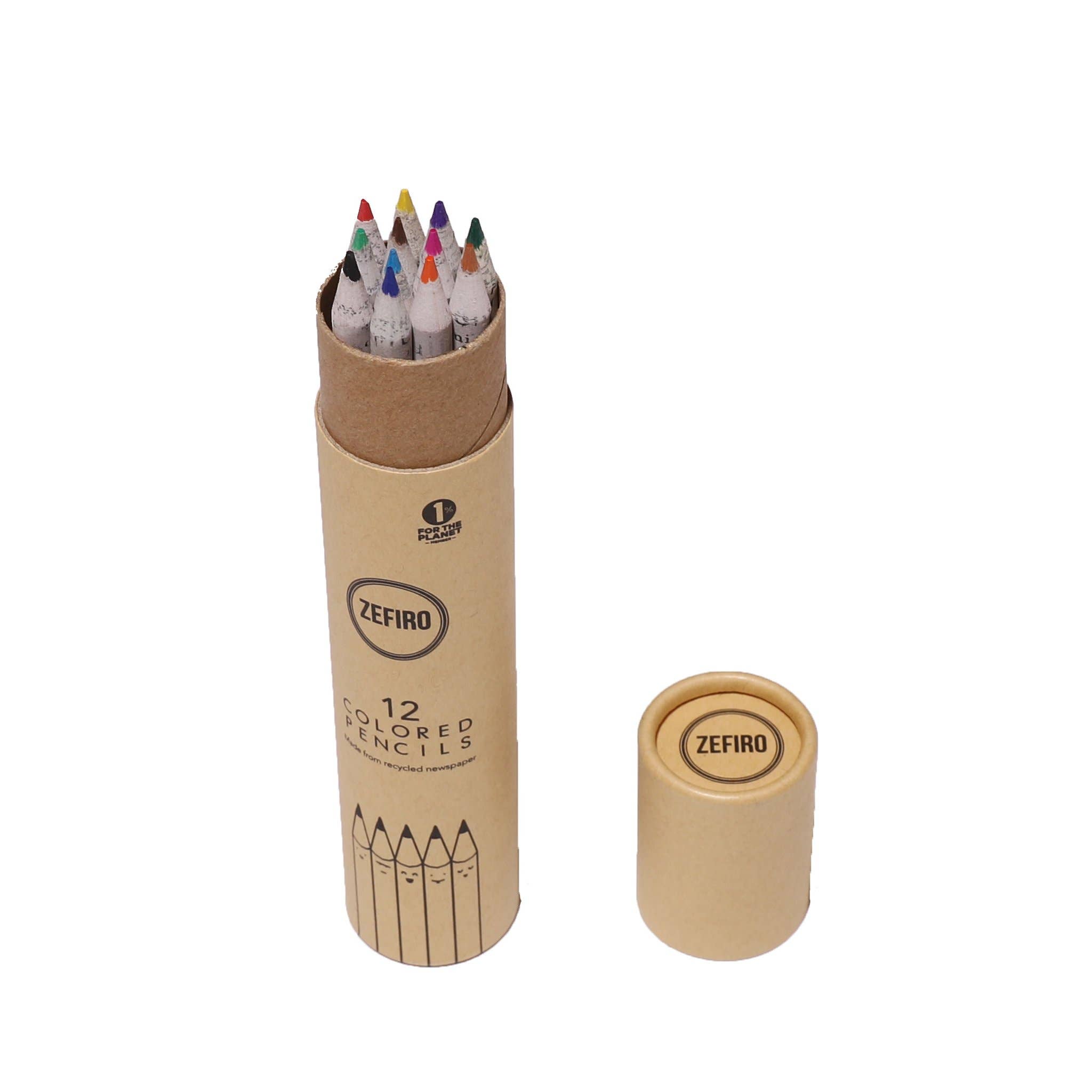 Zefiro - Wholesale Colored Pencil - Recycled Colored Pencils2
