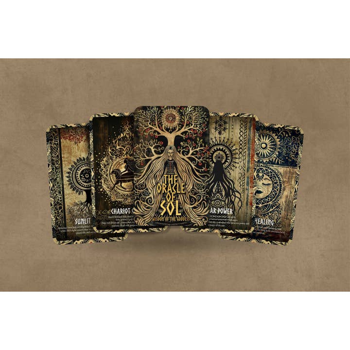 Oracle of Sol - Goddess Wisdom Nordic Oracle Cards for wholesale by IBIZA TAROT
