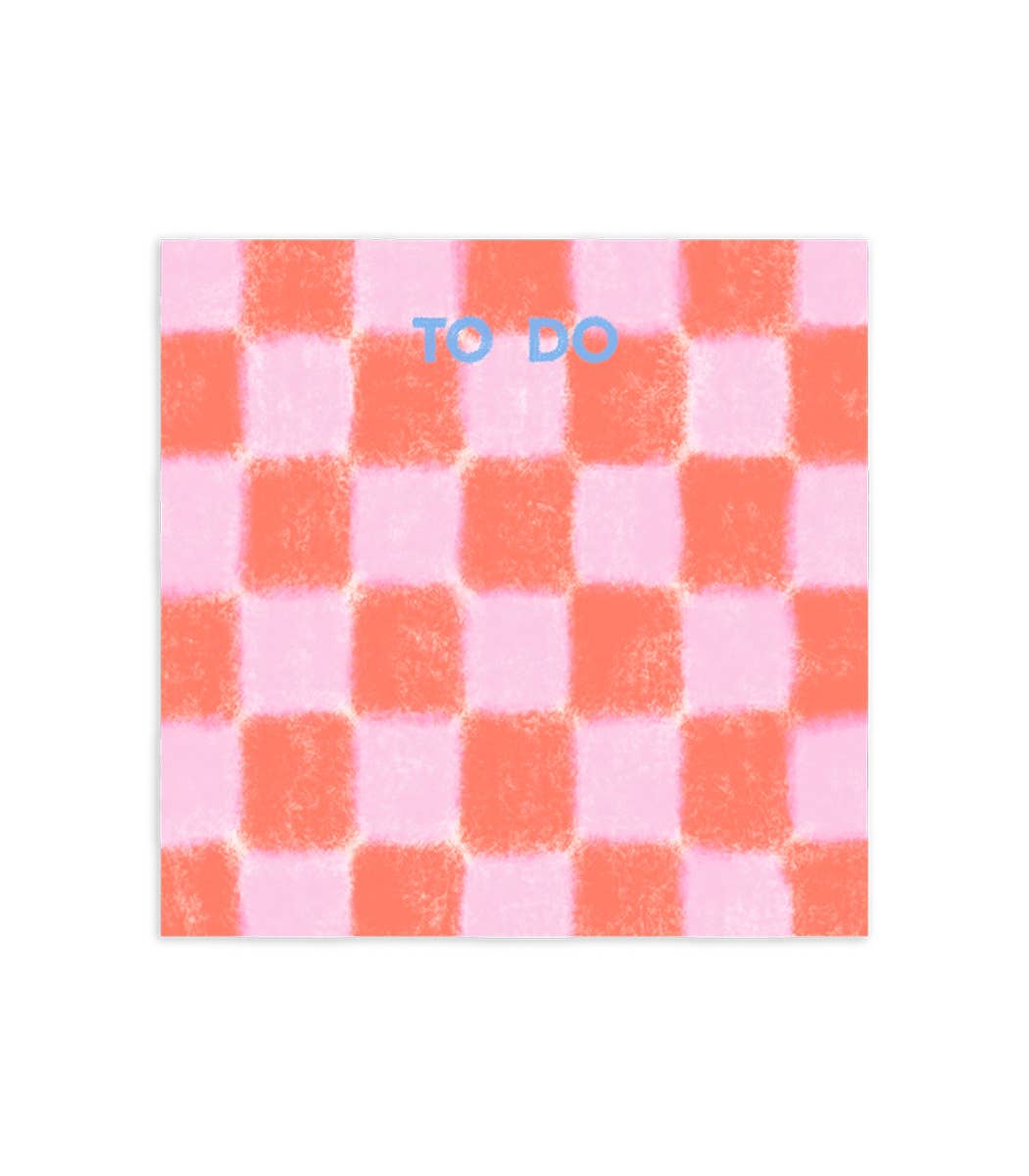 POSTIE – wholesale Sticky notes – To Do Checkered Sticky Notes0