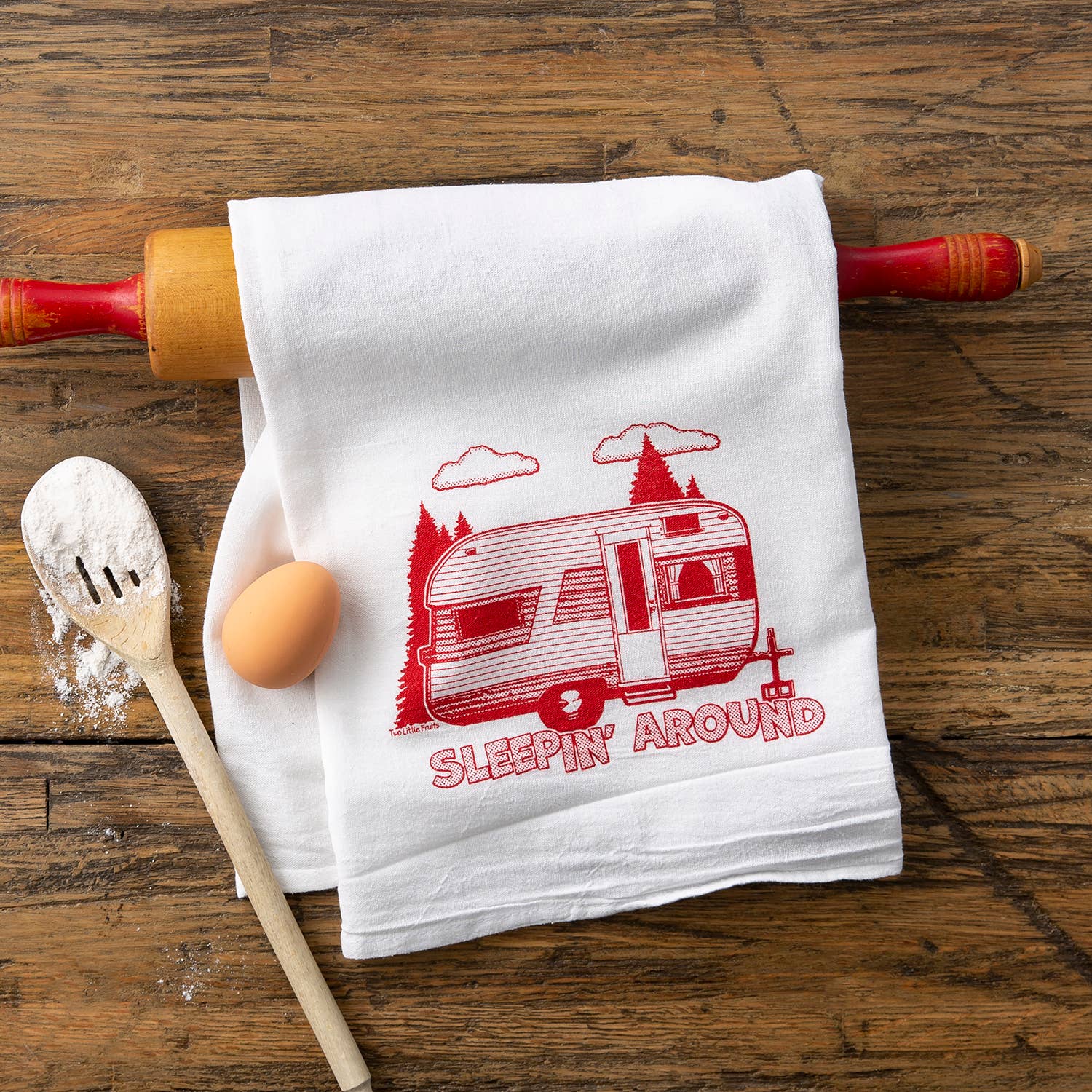 Two Little Fruits - Wholesale Tea Towel - Camping Tea Towels Set – Rustic Outdoor Kitchen Decor1