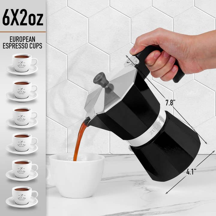 Zulay Kitchen - Wholesale Espresso Maker - Moka Pot Espresso - Cuban Coffee Maker28