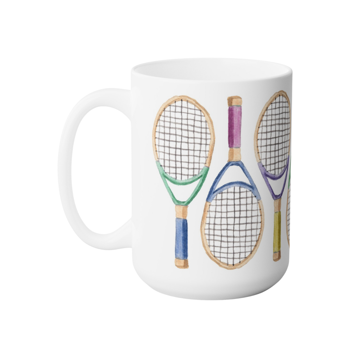 The Muddy Dog - Wholesale Coffee Mug - What A Racquet Tennis Ceramic Mug1