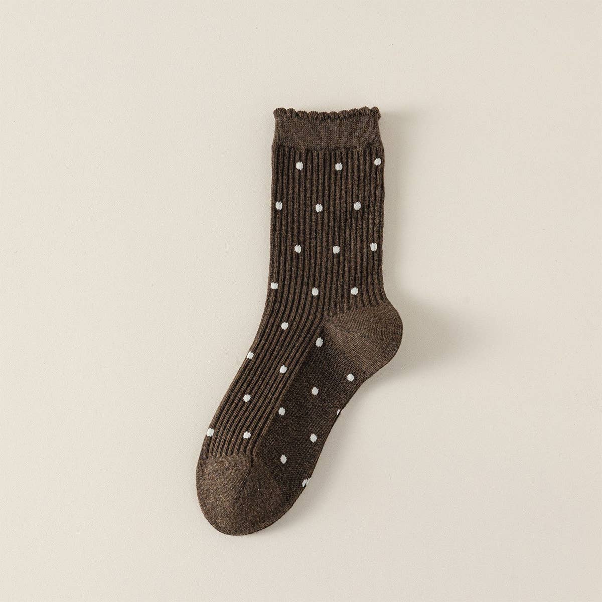 ACCITY - Wholesale Socks - Women's - Lace Polka Dot Comfort Breathable Socks_CWMS027954