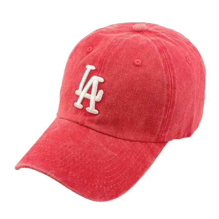 anbfashion - Wholesale Baseball Cap - Women's - LA 3D EMBROIDERY PIGMENT BASEBALL CAP 12