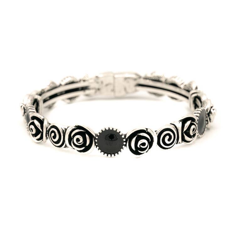 Armband med spiraler och harts för wholesale av KLK