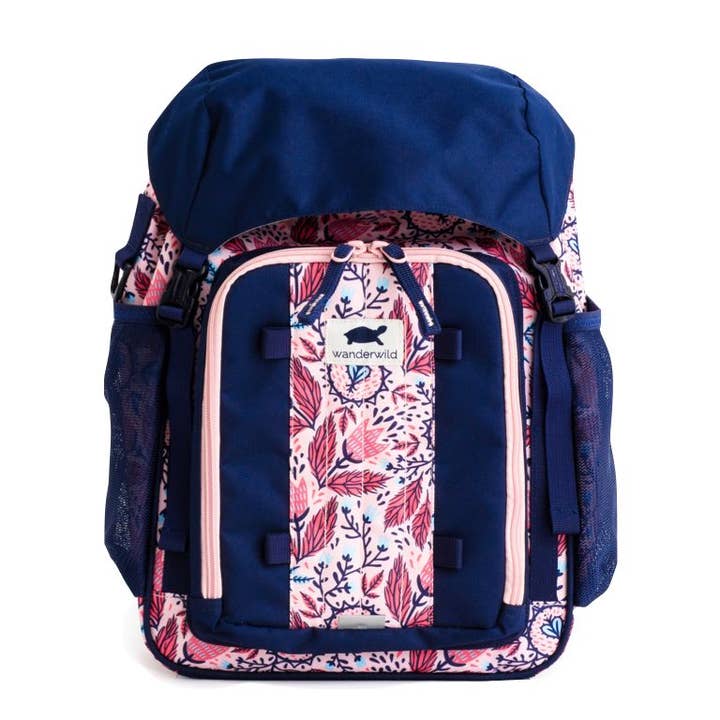 The Adventurer Backpack - In Bloom for wholesale by Wanderwild