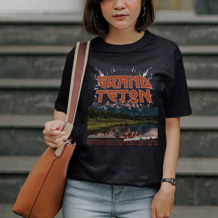 Grand Teton National Park Shirt for wholesale by Shannon Nichole Art