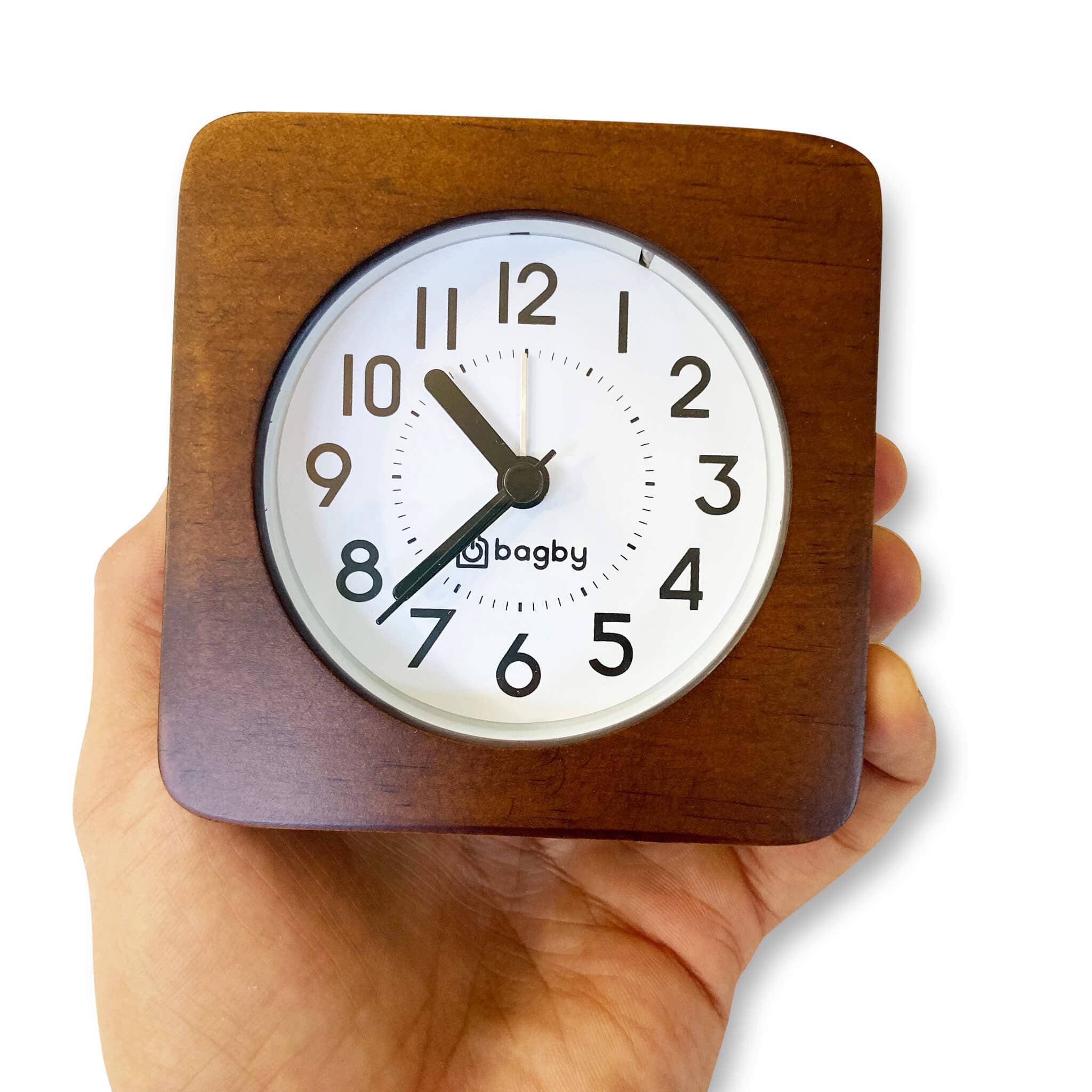 Bagby - Wholesale Alarm Clock - Bagby Silent & Analog Wooden Alarm Clock - Original3