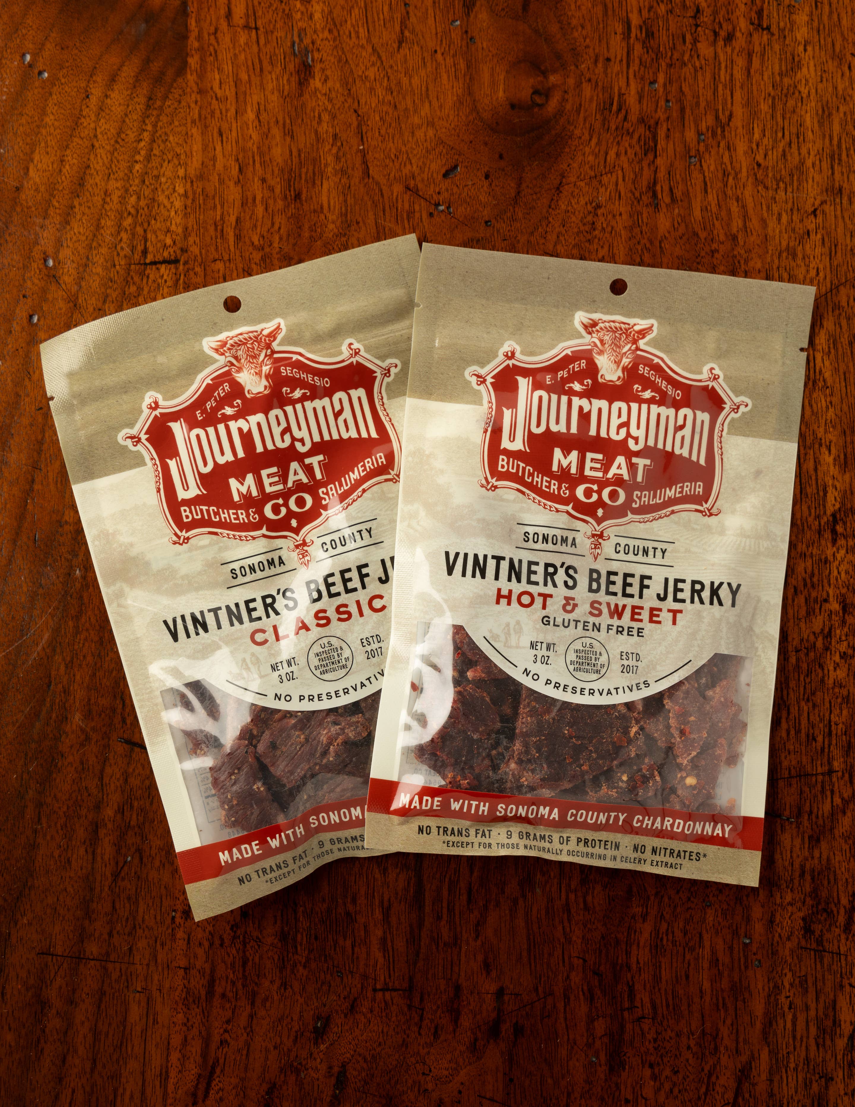 Journeyman Meat Co. - Wholesale Jerky - Jerky - Vintner's Classic Beef Jerky1