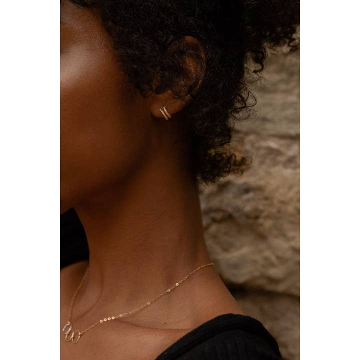 Verve - Vendita all'ingrosso Orecchini a cerchietto - Blaise 4