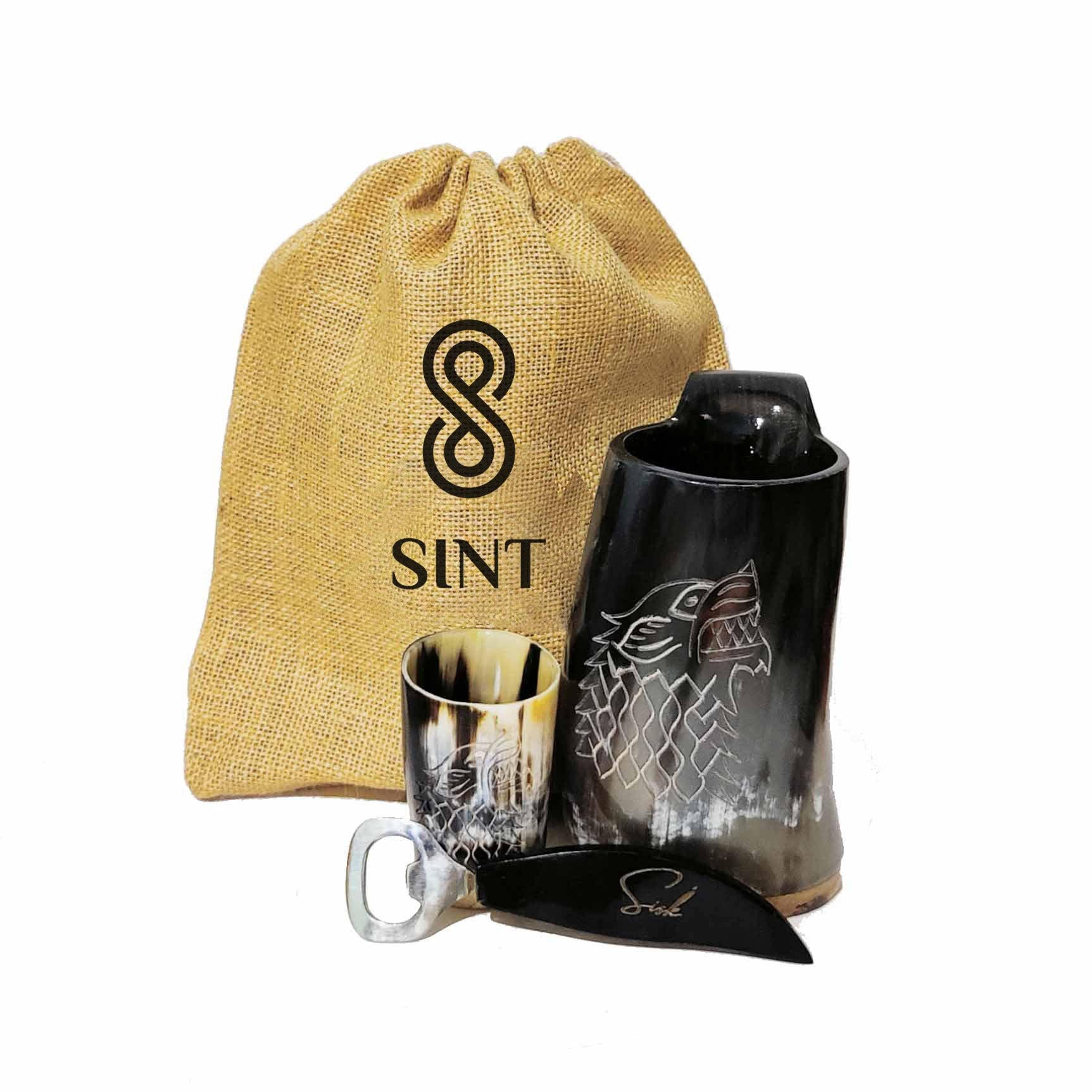 SINT - Wholesale Drinking Glass/Cup - Viking Drinking Horn Mug20