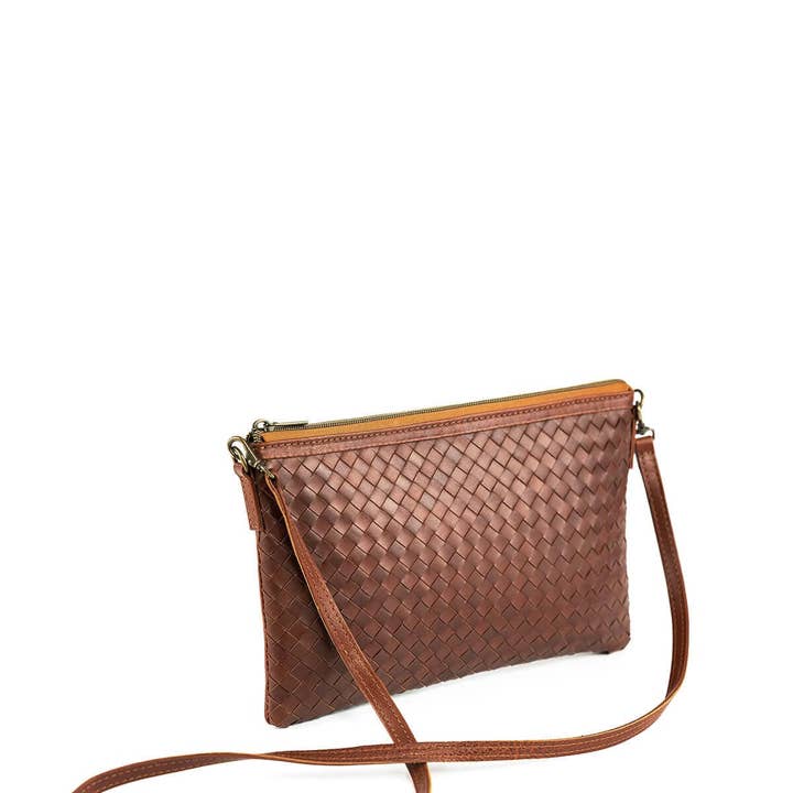 Deux Mains: Haiti Fair Trade - Wholesale Crossbody Bag - Women's - Woven Crossbody Clutch