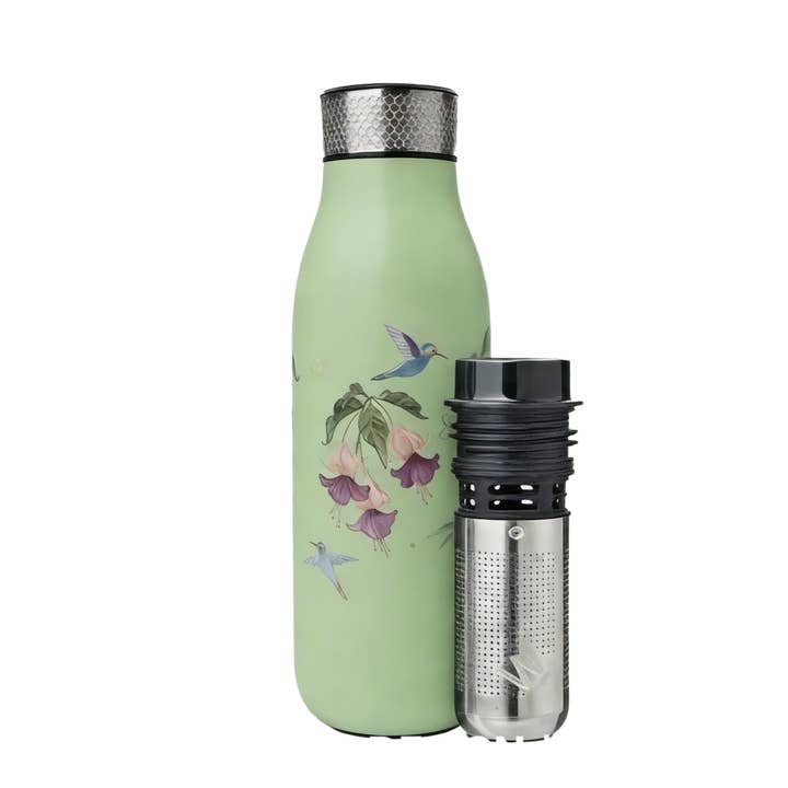 500ml/17oz Stainless Steel Water Bottle Hummingbird GN PN for wholesale by 01living Ltd