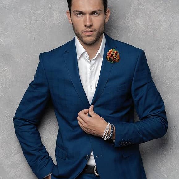 Dubal Brothers - Vendita all'ingrosso Spilla da bavero - Spilla da bavero a fiore Vittorio Vico Kente11