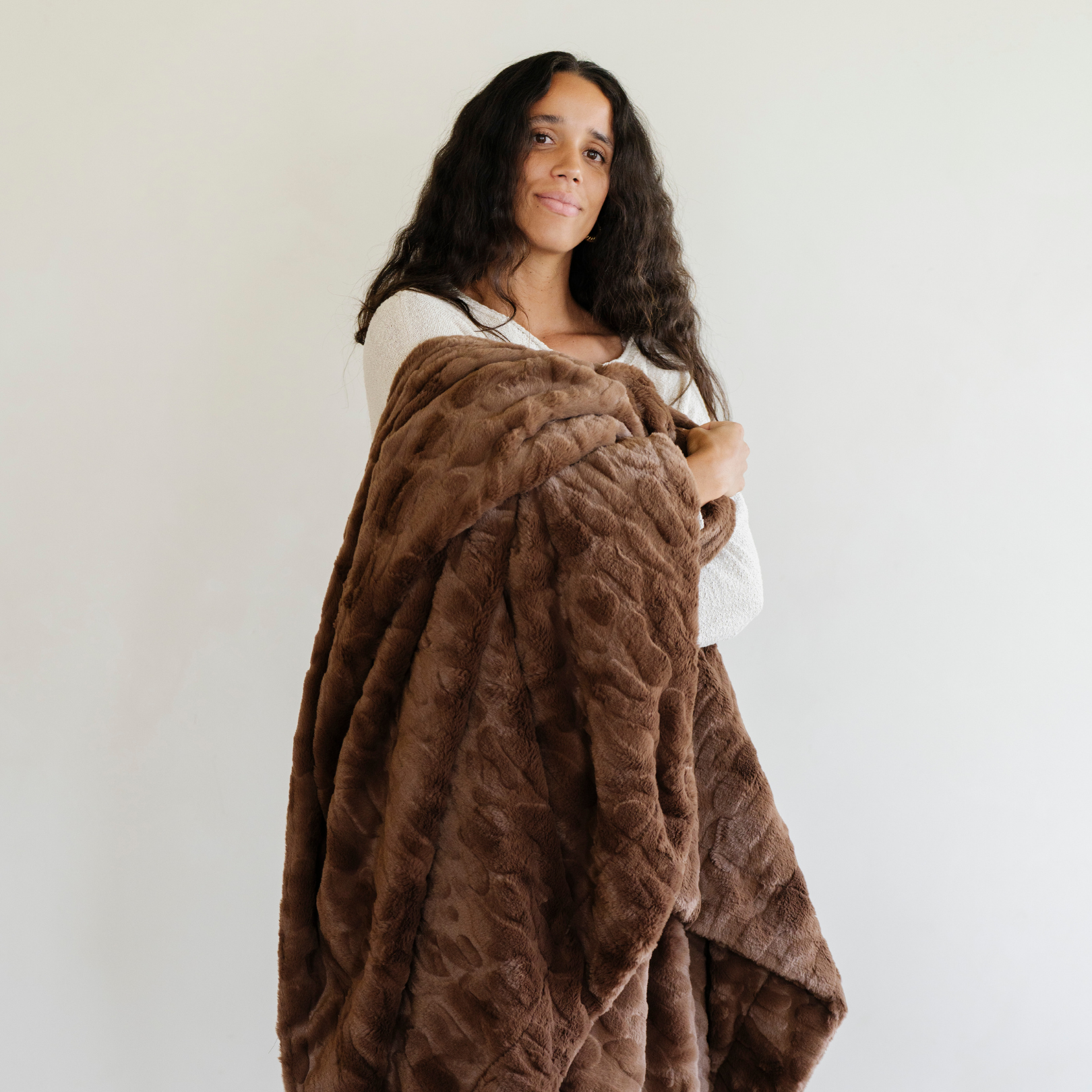 Saranoni - Wholesale Throw Blanket - PATTERNED FAUX FUR THROW BLANKETS78