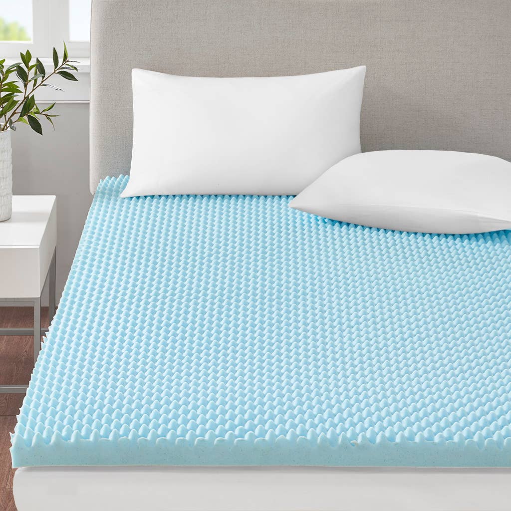 Olliix - Wholesale Mattress Pad/Protector - Cooling Gel Memory Foam Mattress Topper 1.5" or 3"6