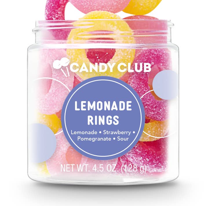 Lemonade Rings for wholesale by Candy Club