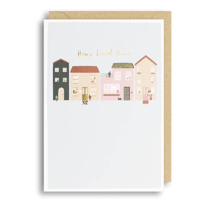 NEW HOME Congratulations Card for wholesale by Meraki Greeting Cards