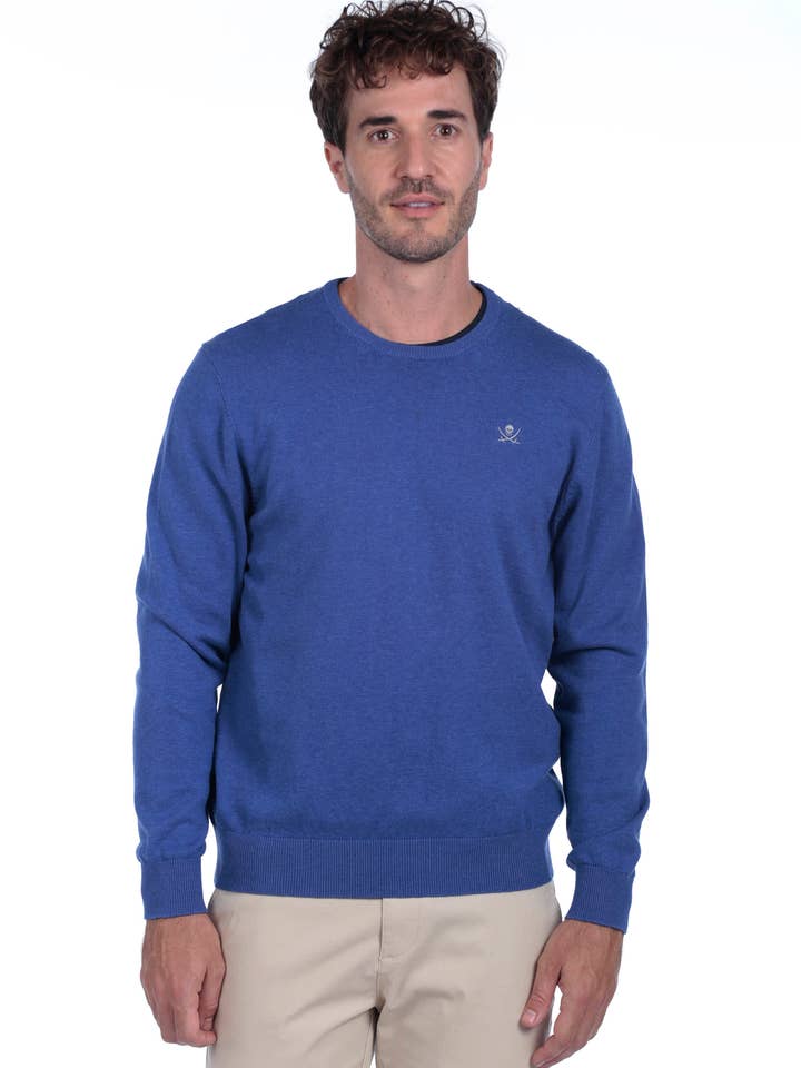 Men's Box Jersey The Time Of Bocha QI1JCAJA-DENIM for wholesale by The Time of Bocha