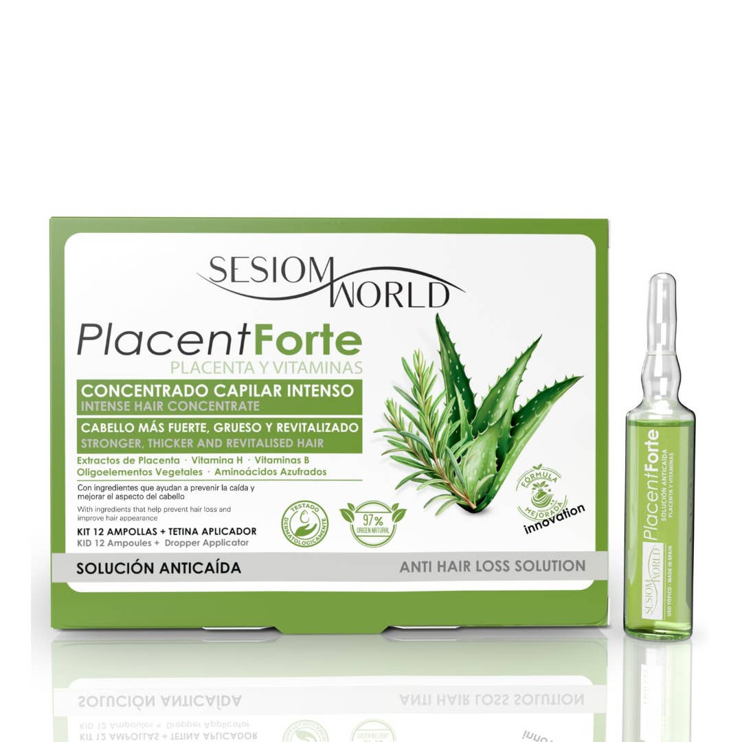 sesioMWorld - M·O·I Professional - Wholesale Hair Thinning/Loss Treatment - PlacentForte Placenta Hair Loss Treatment and Vitamins