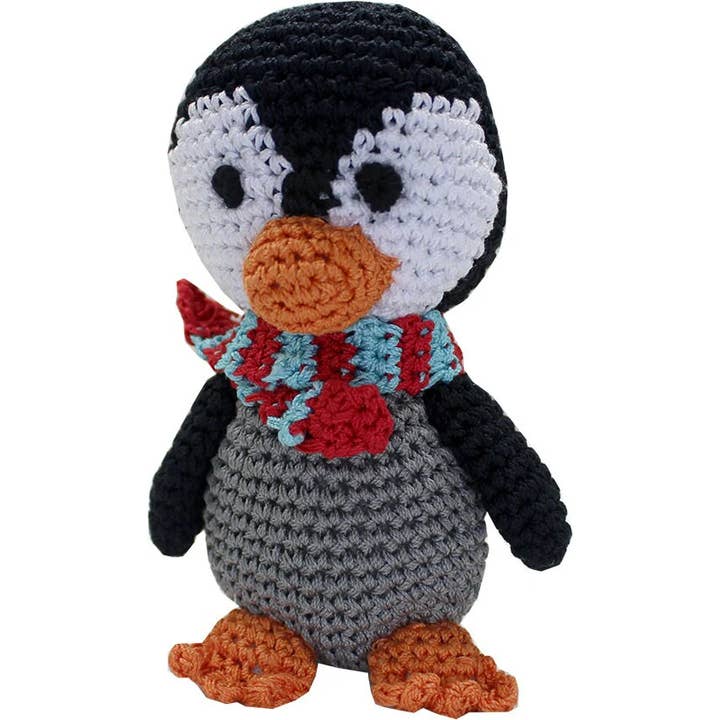 Mirage Pet Products - Wholesale Pet Toy - Dog - Knit Knacks Chilly Penguin Organic Cotton Small Dog Toy