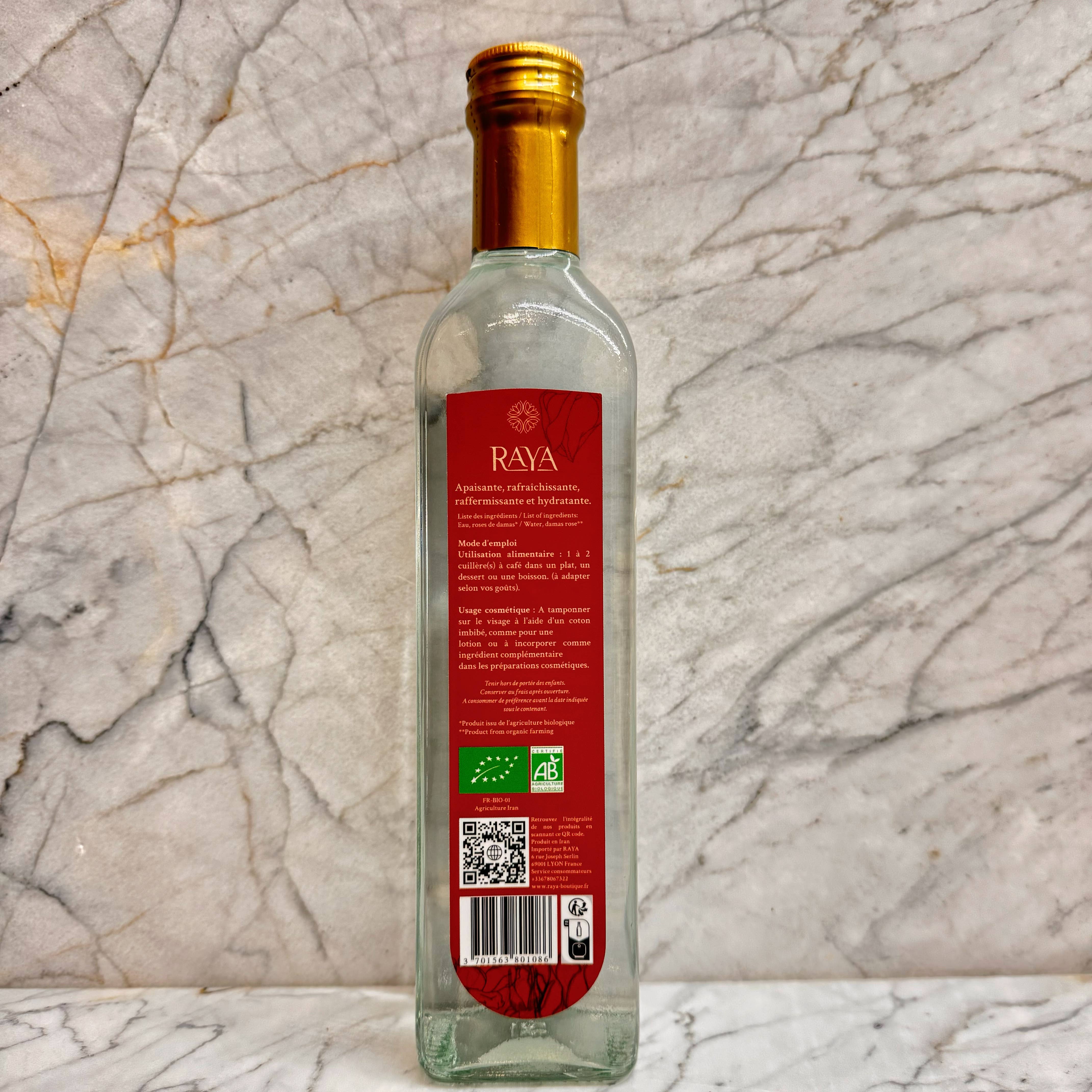 RAYA - Wholesale Fragrance Oil - Organic Rose Water 500ml1