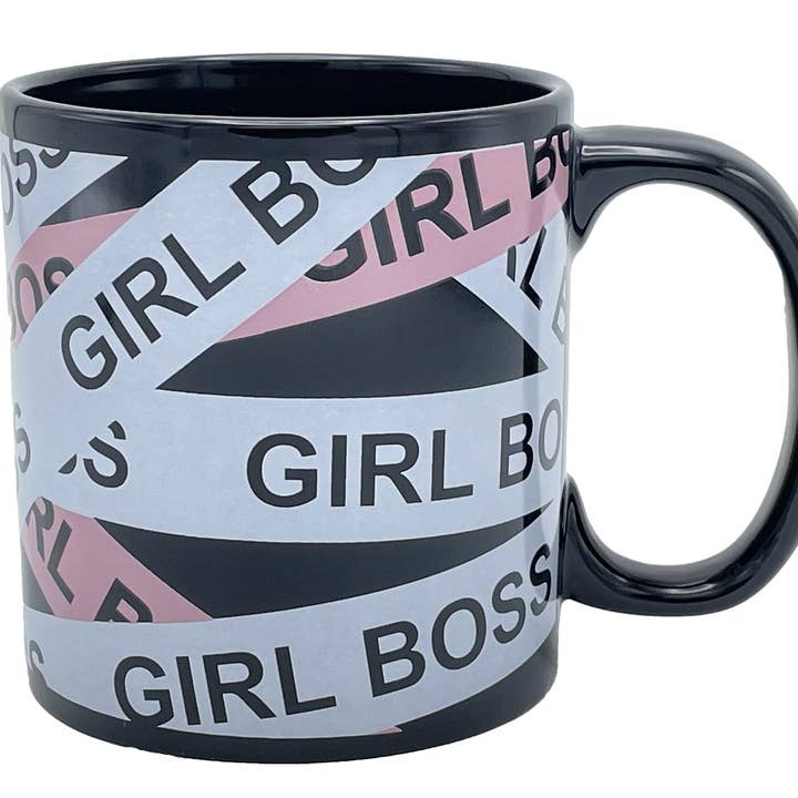 Island Dogs - Vente Tasse à café - Grande tasse à café fantaisie 650 ml Girl Boss