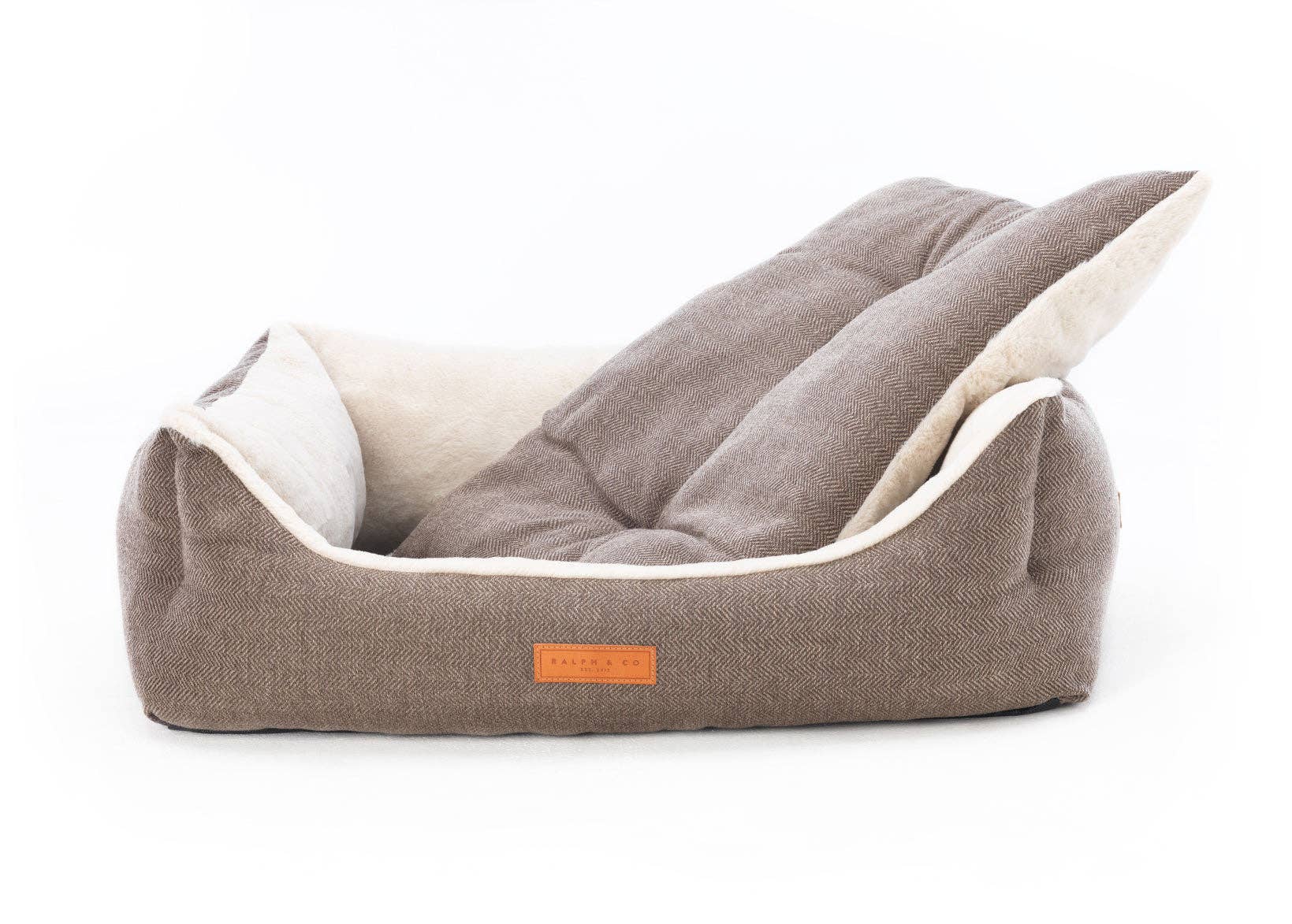 Ralph & Co – wholesale Pet bed – Dog – Luxury Tweed Dog Bed With Removable Covers | Lincoln4