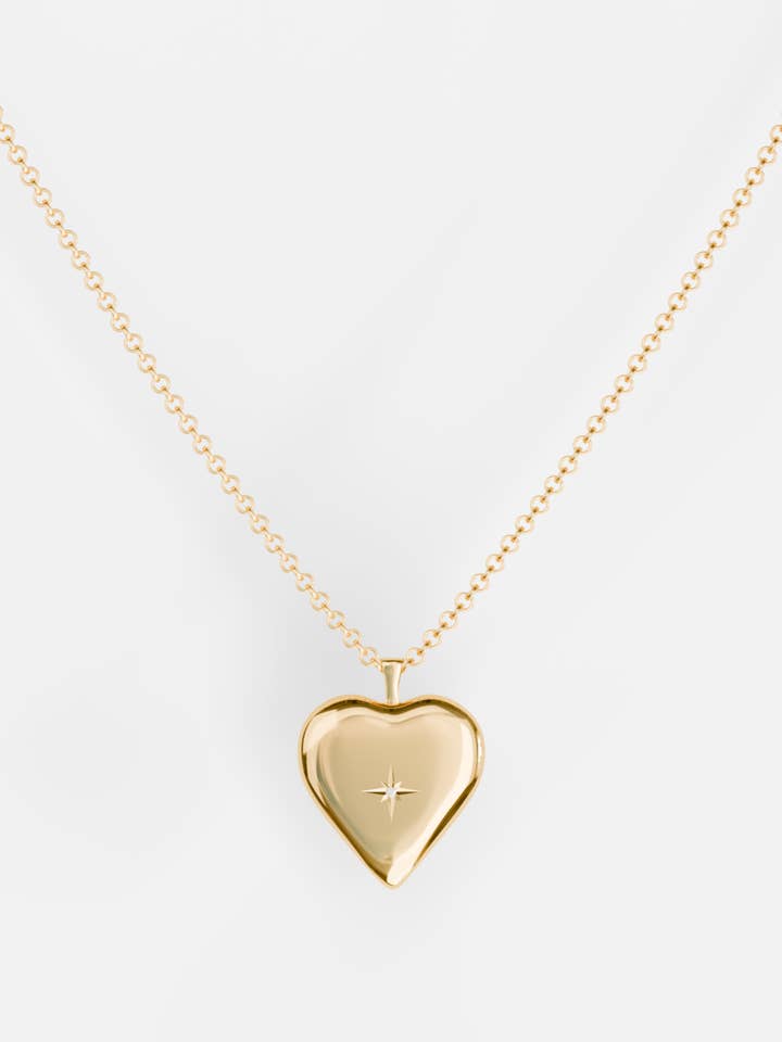 The Original Locket Necklace for wholesale by Arcadia | Handmade Stone Jewelry