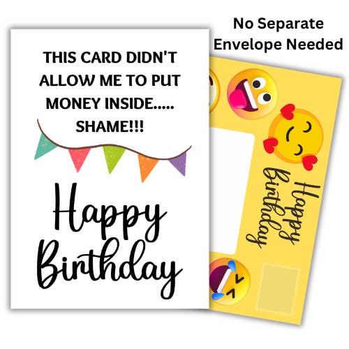 Funny Birthday Card - Humour For Friend Or Relative for wholesale by Bare Cards