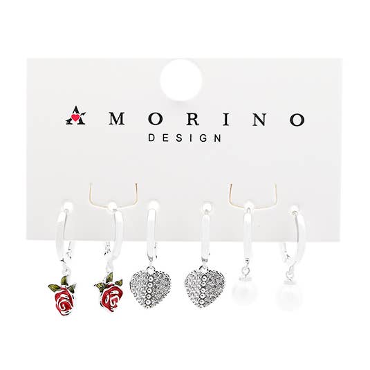 SÆT MED 6 BØJLEØRERINGE - YK24116A570 for engroshandel hos AMORINO SRL