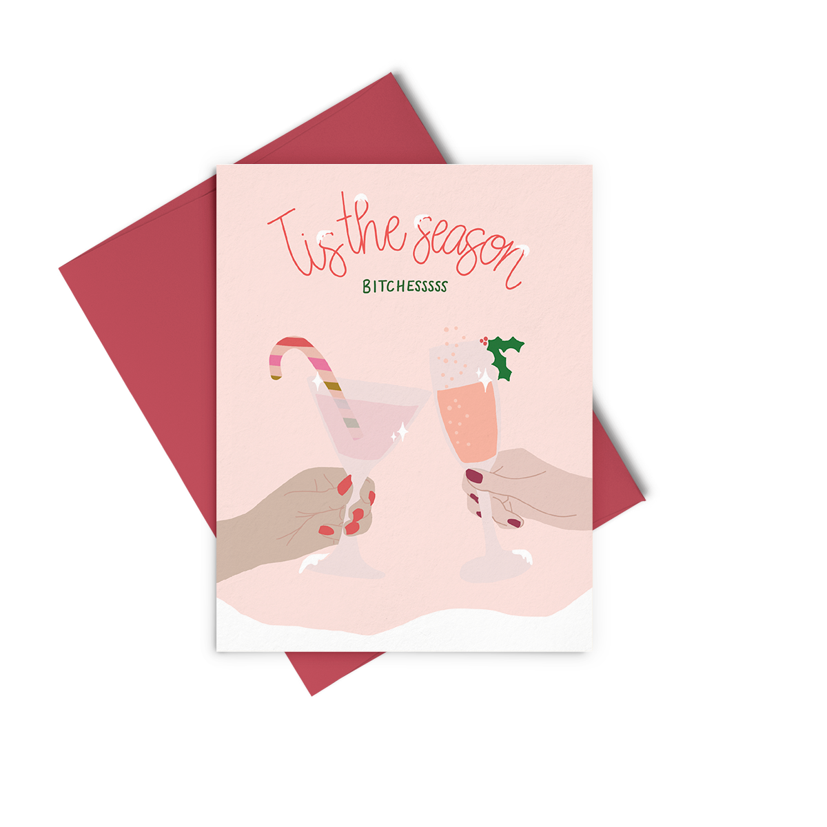 Talking Out of Turn - Wholesale Christmas Card - Holiday Greeting Cards3