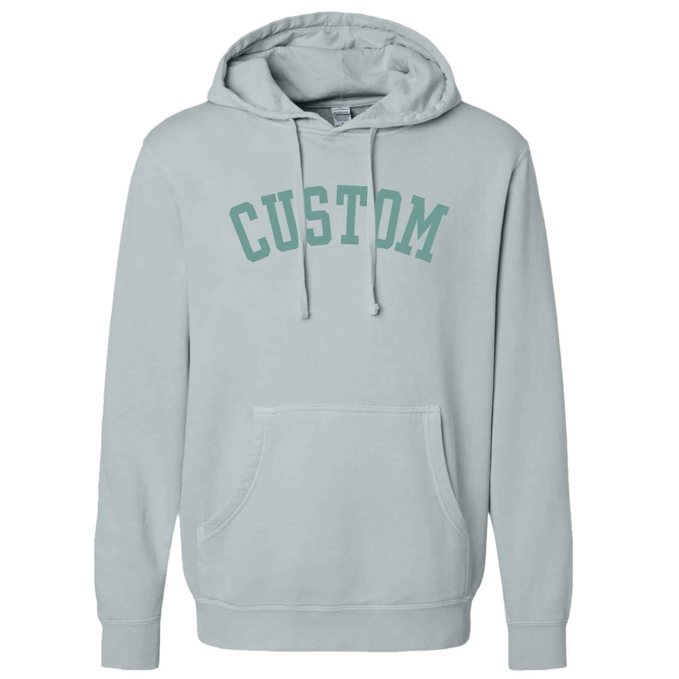 Jupmode - Wholesale Hoodie - Unisex - Custom Puff Print Tone on Tone Hoodie12